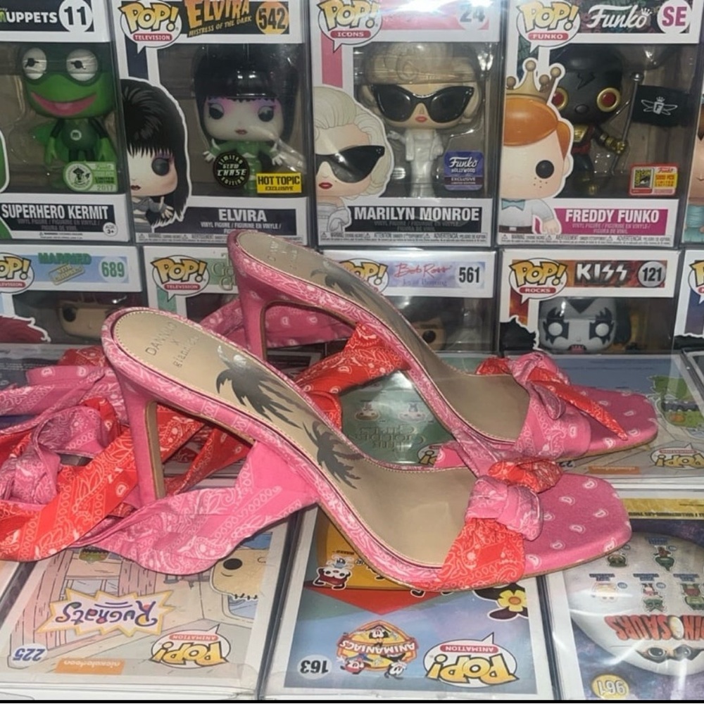Dannijo x Gianni Bini Ankle Wrap Heels